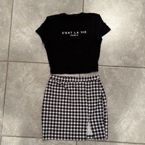 Skirt set from SHEIN